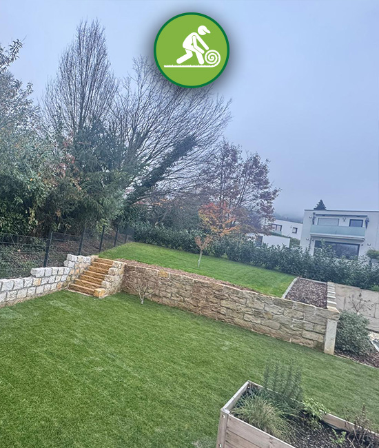 Gartenneuanlage