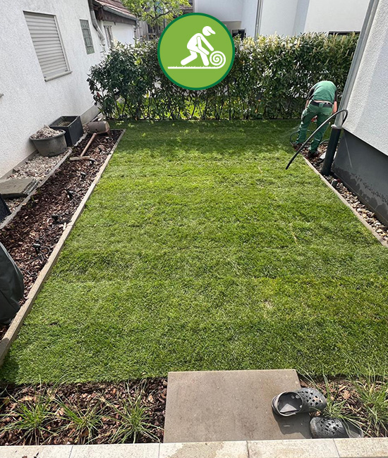 Gartenneuanlage