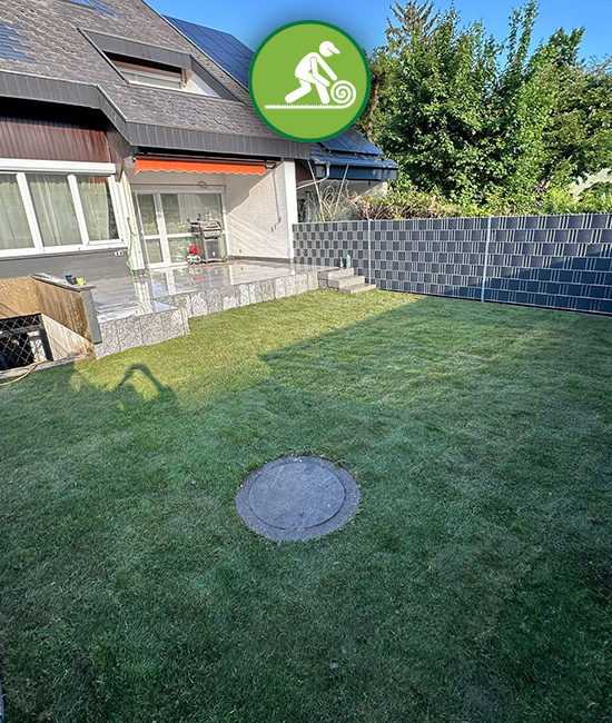 Gartenneuanlage