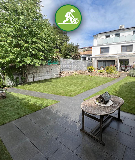 Gartenneuanlage